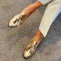 Parel | Elegante Gouden Kwast Loafers