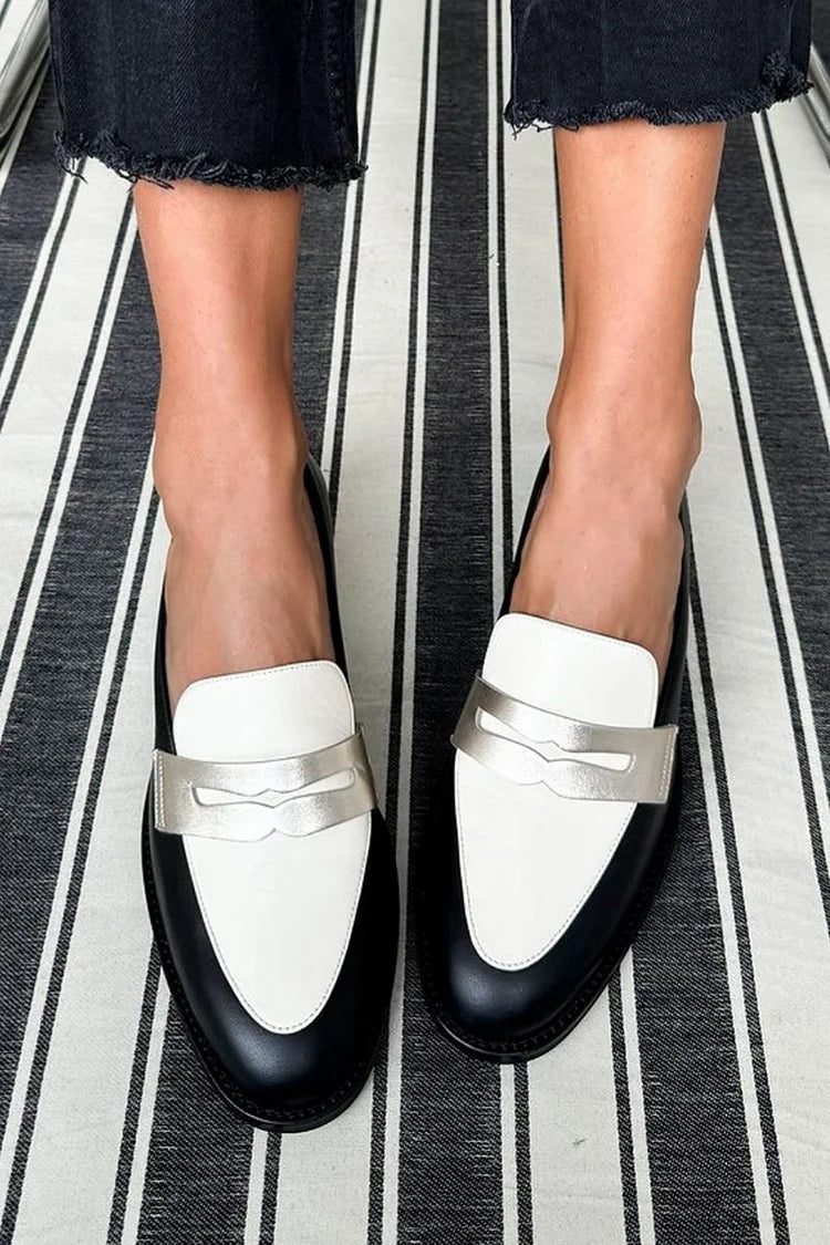Alicia | Stijlvolle Monochrome Premium Loafers