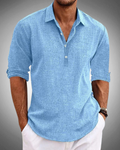 Caleb | Verfijnd Knop-Front Klassiek Shirt