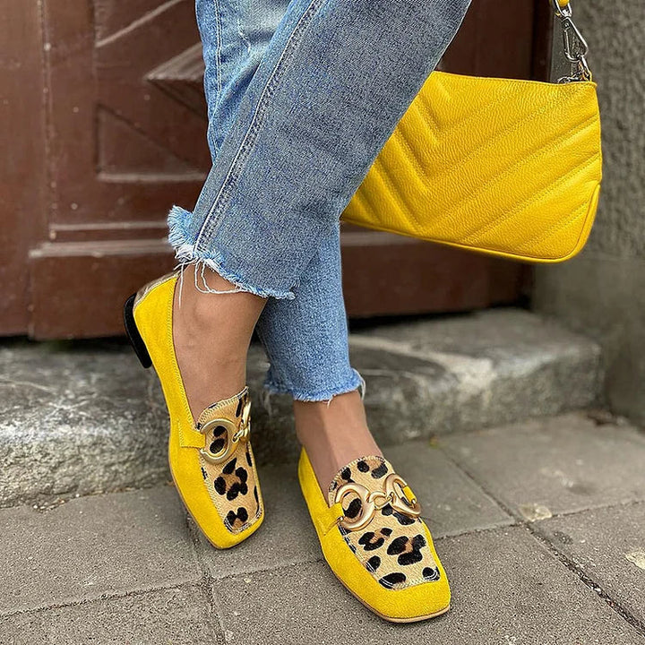 Velma | Stijlvolle Luipaardprint Instappers