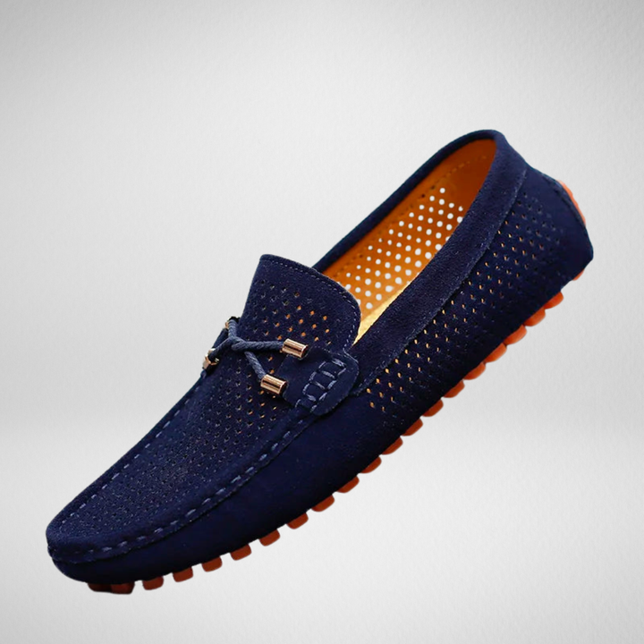 Owen | Klassieke Ademend Leren Loafers