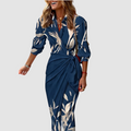 Celeste | Elegante Gestreepte Jurk
