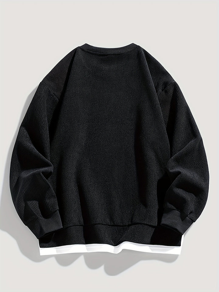 Harvey | Gelaagde Crewneck Sweatshirt