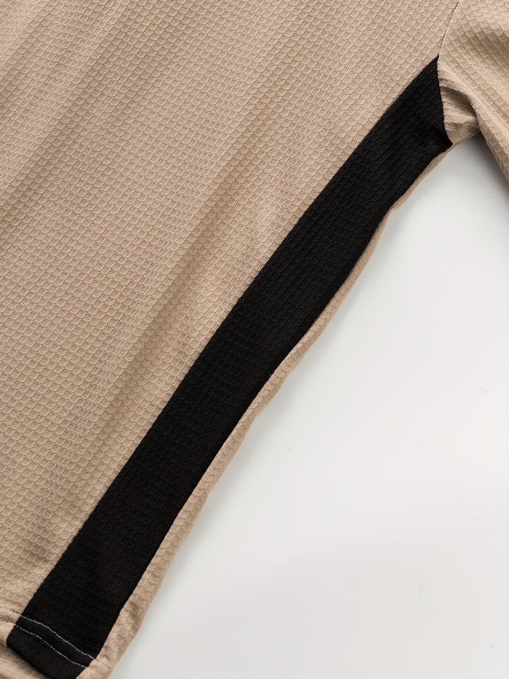Curtis | Getextureerde Lange Mouwen Henley