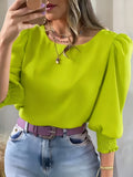 Ellen | Blouse met Pofmouwen