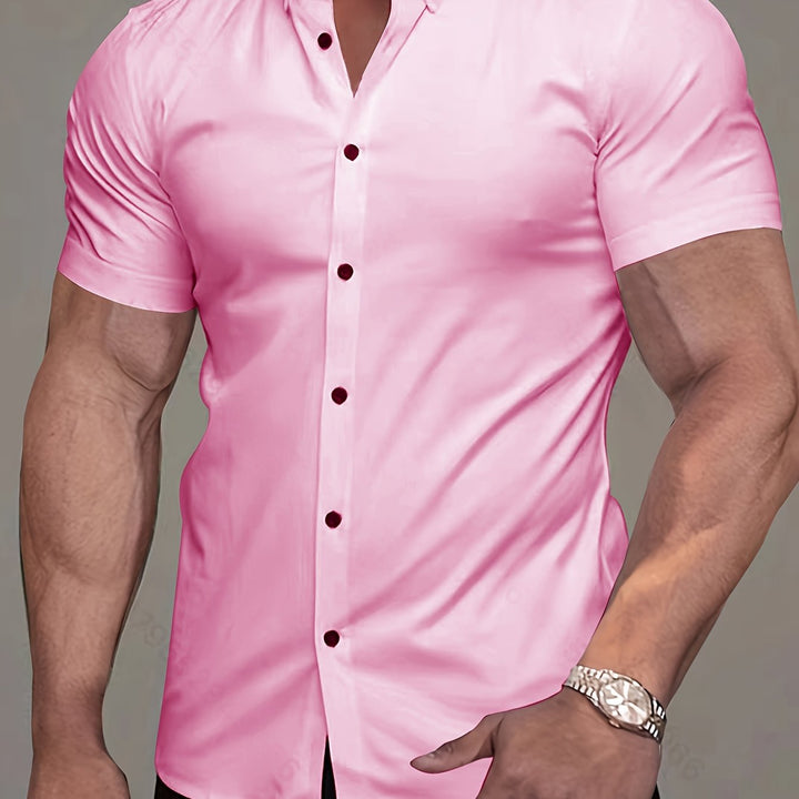 Weston | Verfijnde Korte Mouwen Shirt
