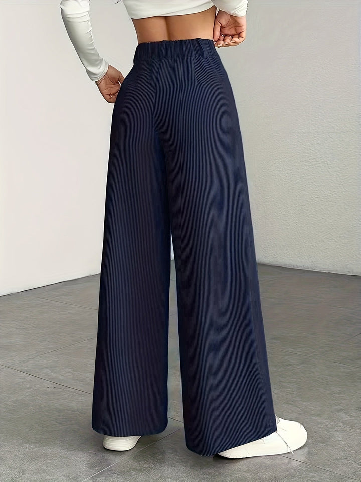 Kimberly | Hoge Taille Wijde Pantalon