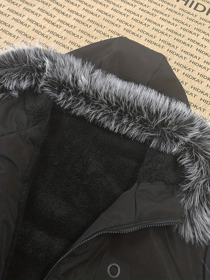 Lincoln | Gewatteerde Mid-Length Parka Jas