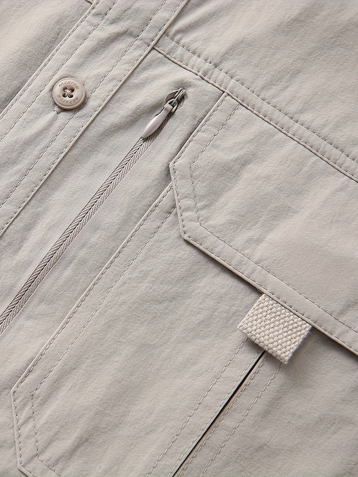 Duncan | Robuuste Multi-Pocket Cargo Shirt