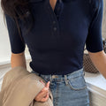 Meredith | Geribbelde Coltop