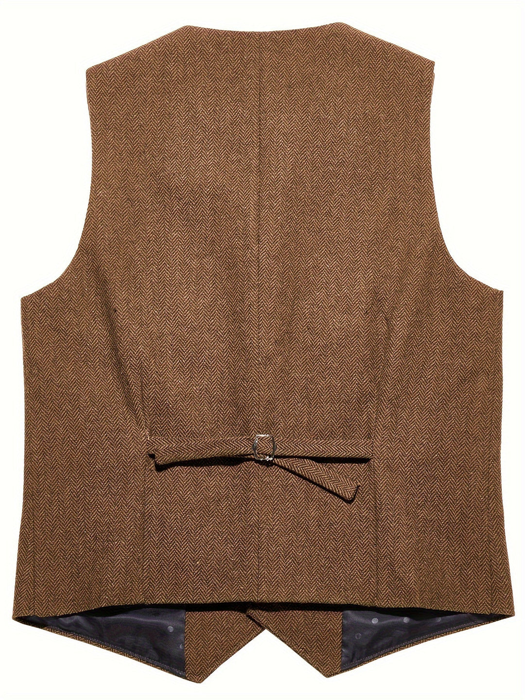 Byron | Verfijnde Haringbone Gilet