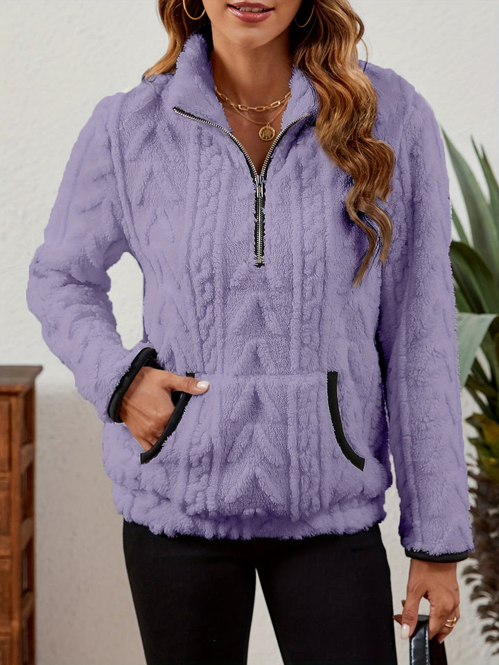 Delilah | Gezellige Half-Zip Pullover