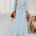 Meredith | Geknoopte Maxi Jurk