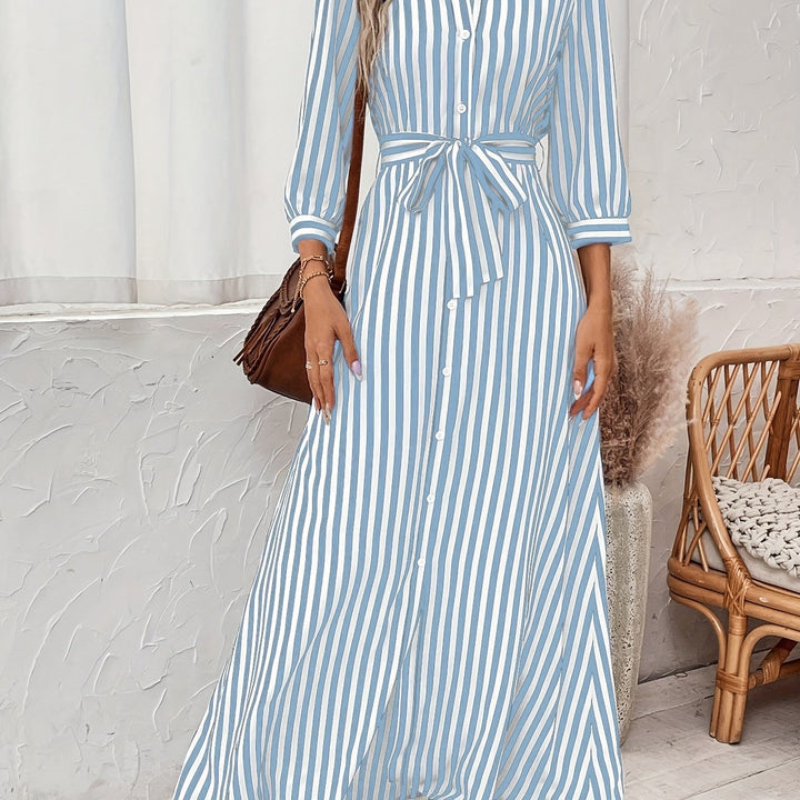 Meredith | Geknoopte Maxi Jurk
