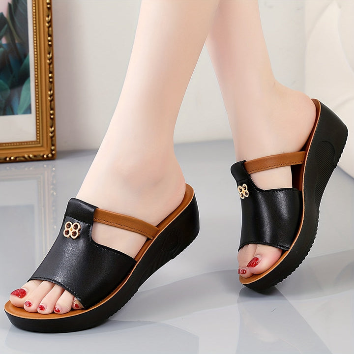 Eleanor | Comfort Wedge Sandalen