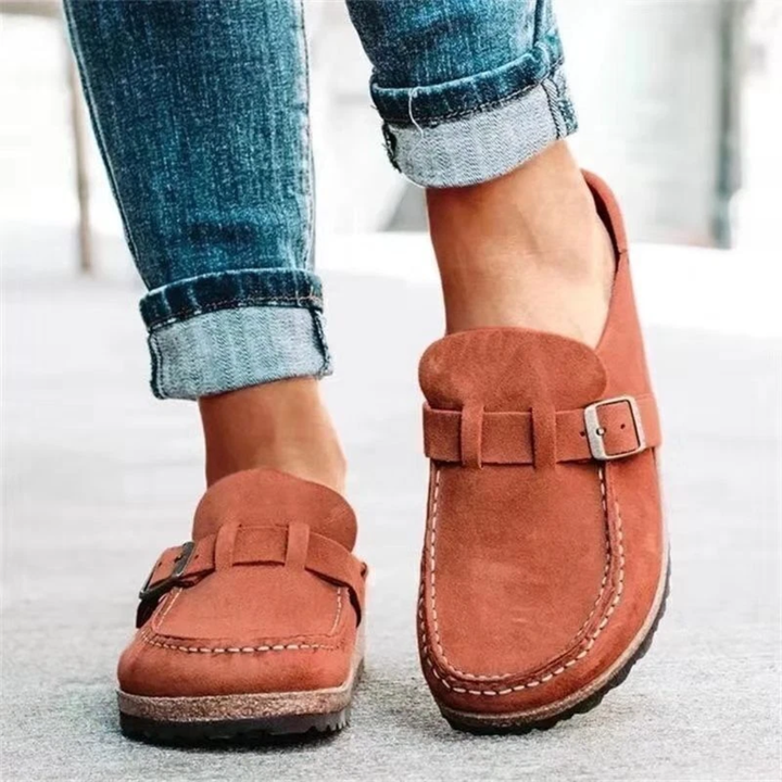 Lauren | Lage Hak Gesp Loafers
