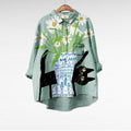 Bethany | Klassieke Bloemen Lange Mouwen Blouse