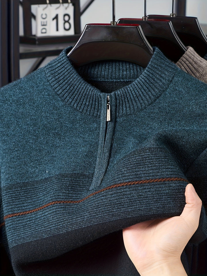 Oscar | Zip-Neck Trui