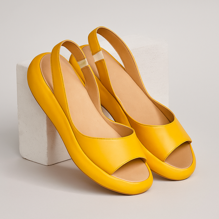 Elliana | Klassieke Minimalistische Open Teen Sandalen