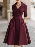Coraline | Elegante V-Hals Avondjurk