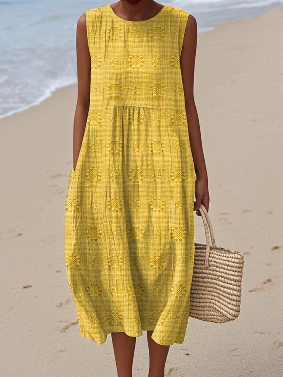 Dahlia | Elegante Zomer Pocket Dress