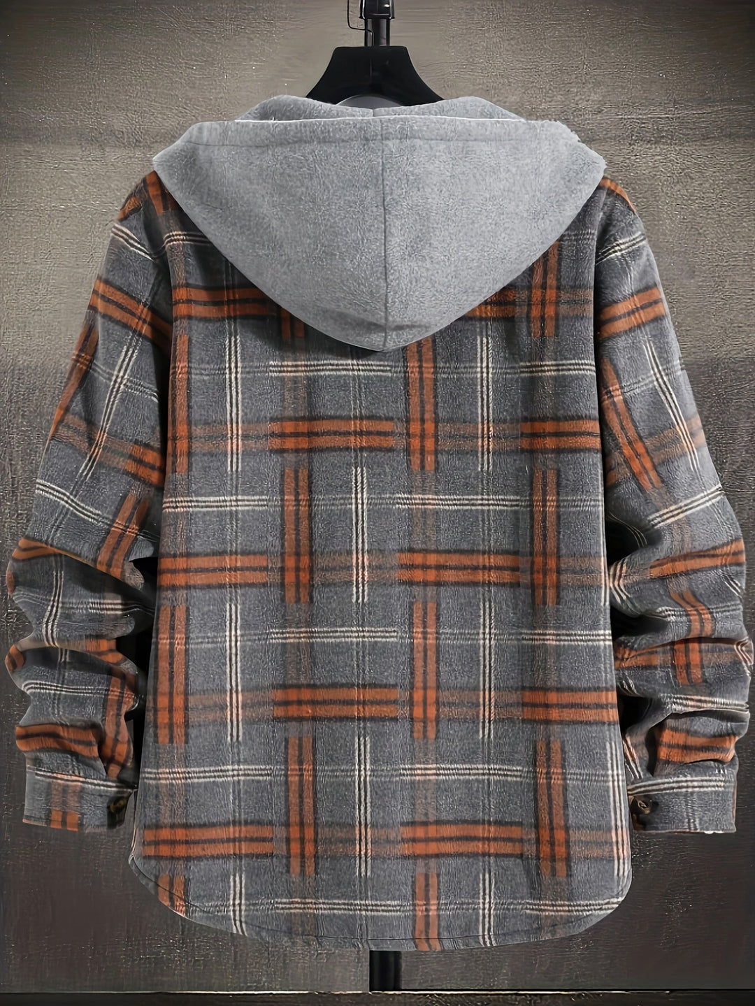Hollis | Kerst Ruitjes Hoodie Jacket