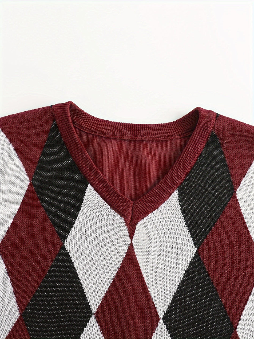 Chandler | Klassieke Argyle Trui Vest