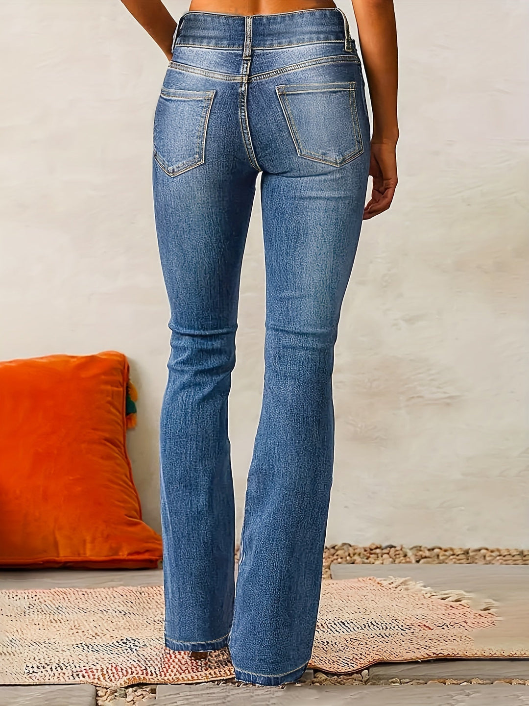 Josephine | Hoge Taille Wijde Pijpen Jeans