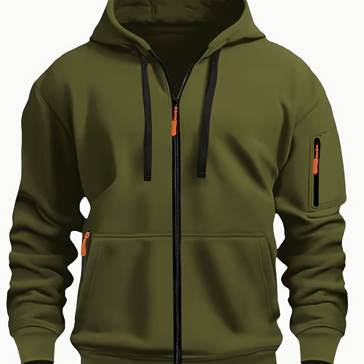 Griffin | Alledaagse Zip-Up Hoodie