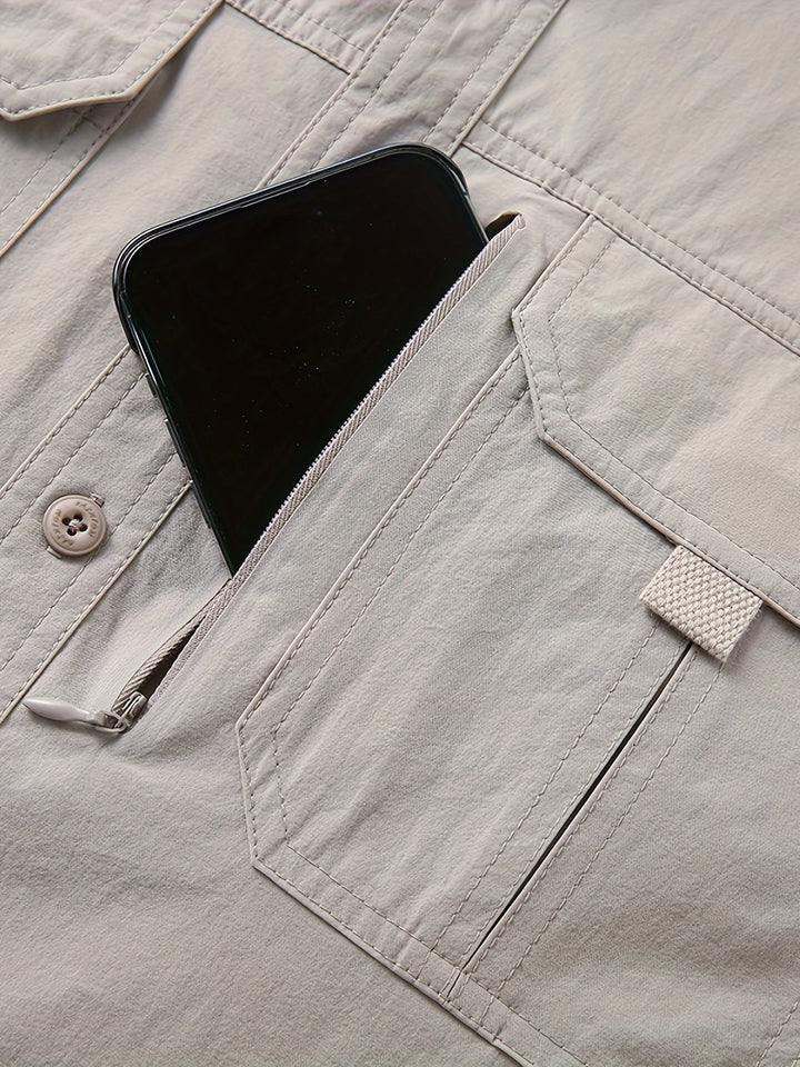 Duncan | Robuuste Multi-Pocket Cargo Shirt