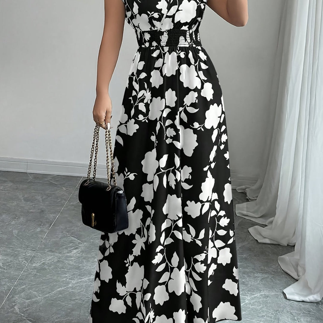 Delilah | Vloeiende Bloemen Maxi Jurk