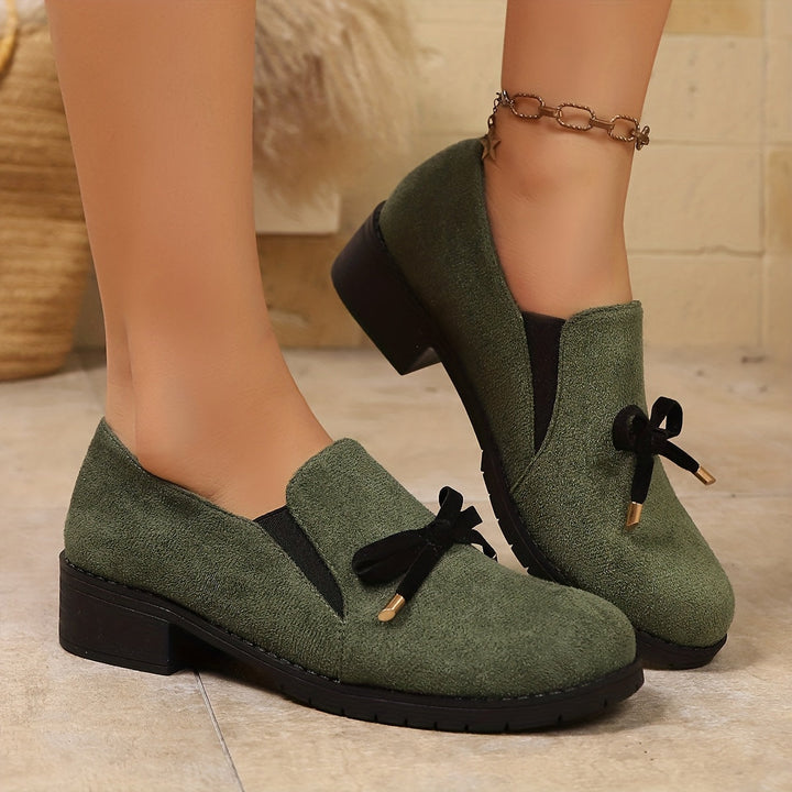 Nadia | Slip-On Loafers met Strikdetail