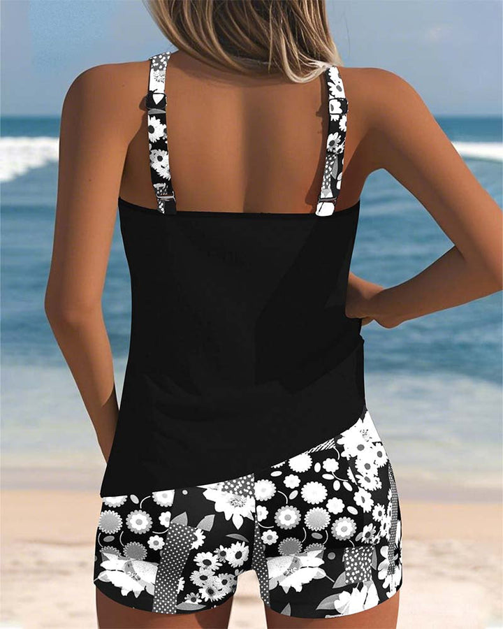 Stella | Trendy Geprinte Badpak Set