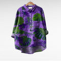 Candace | Stijlvolle Retro Lange Mouwen Blouse