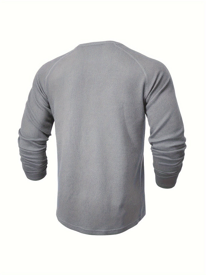 Graham | Klassieke Button Henley Shirt