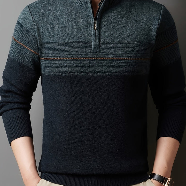 Oscar | Zip-Neck Trui