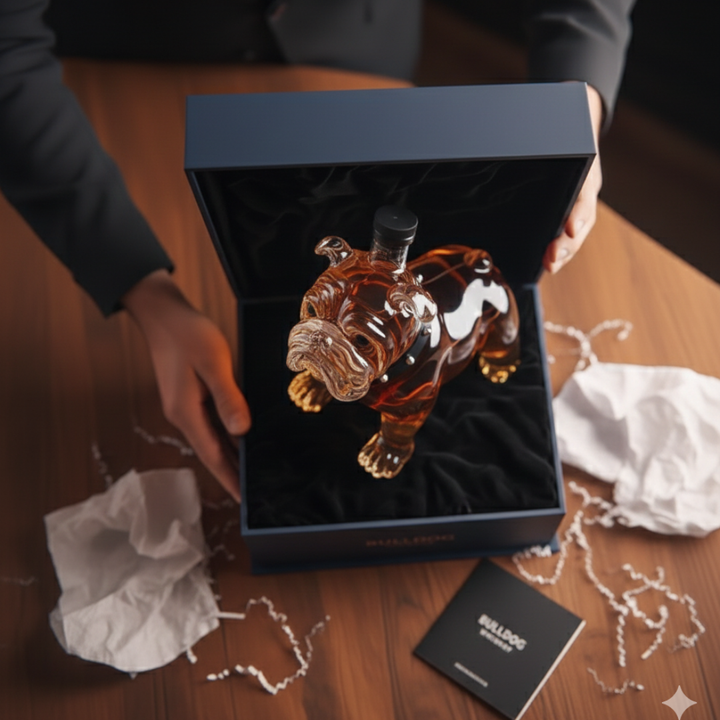Frank | Whiskyfles Bulldog Ontwerp