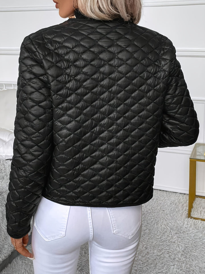 Helen | Gequilt Diamond-Stitch Jacket