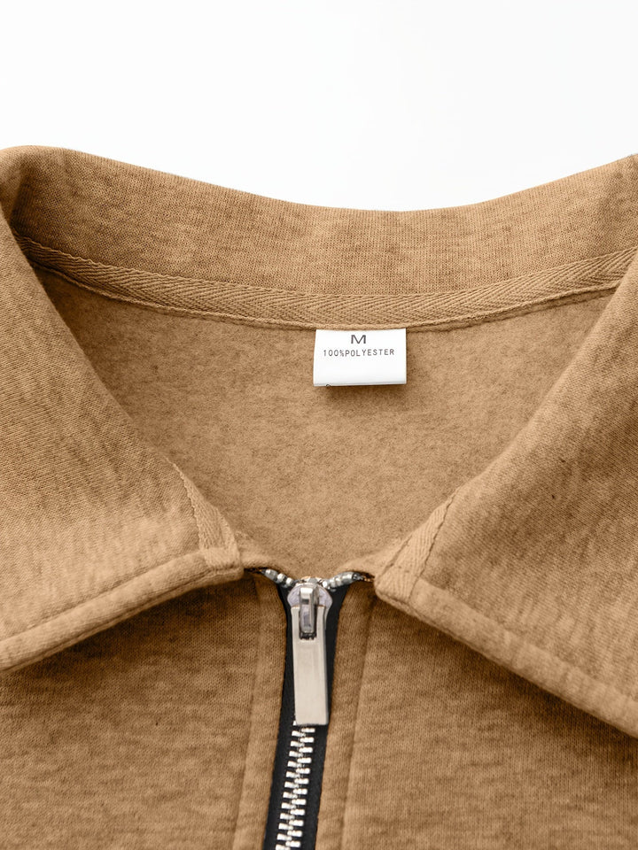 Emmett | Verfijnde Half-Zip Pullover