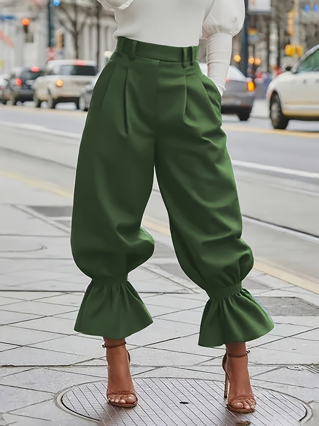 Maren | Rimpelzoom Wijde Pantalon