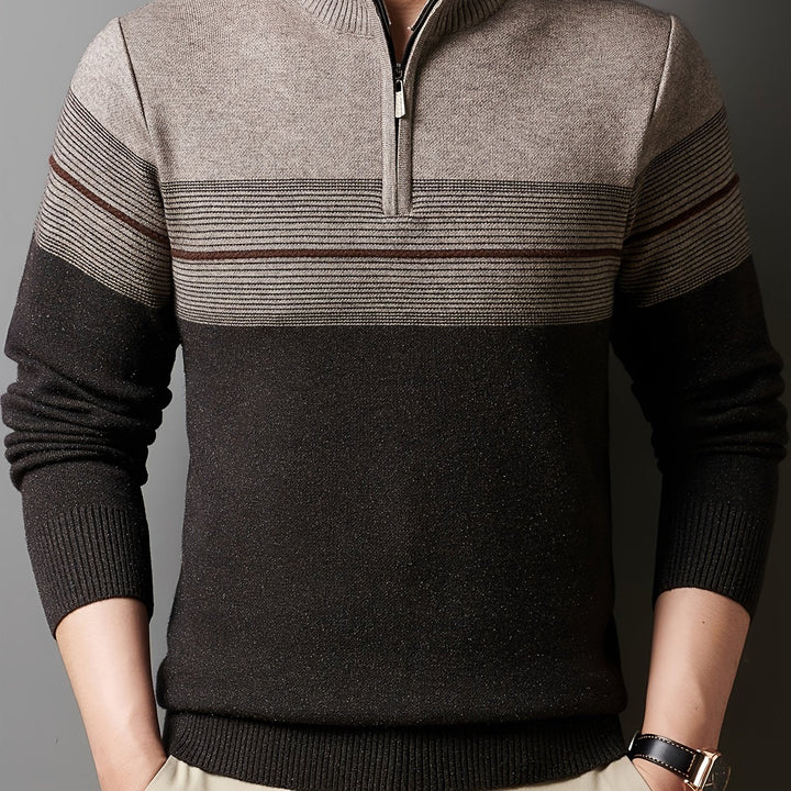 Oscar | Zip-Neck Trui