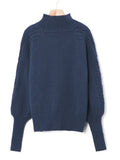Eloise | Textured Half-Collar Sweater