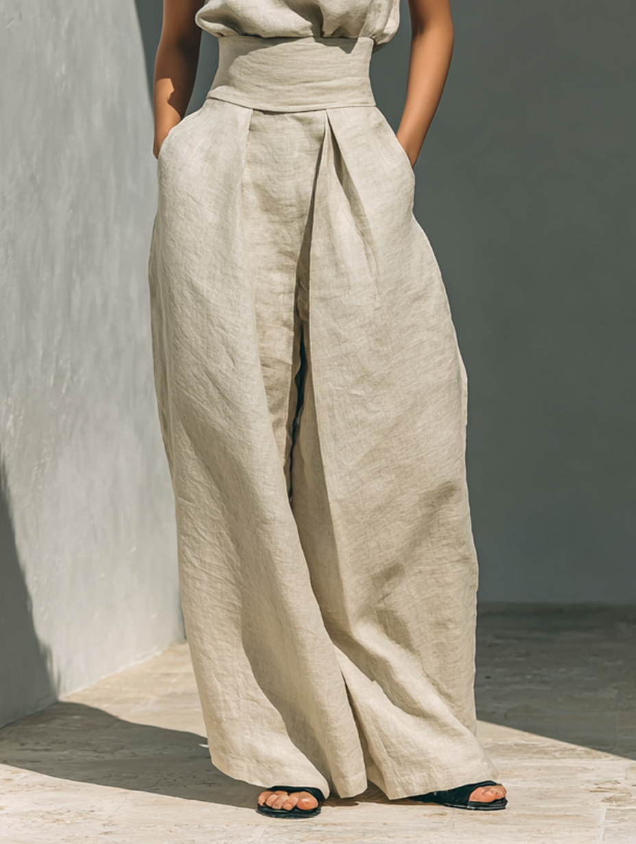 Maria | Stijlvolle Tanktop en Losse Broek Set