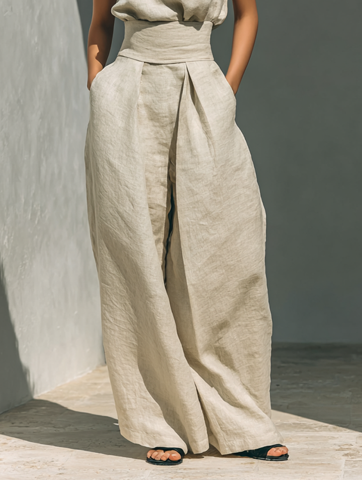 Maria | Stijlvolle Tanktop en Losse Broek Set