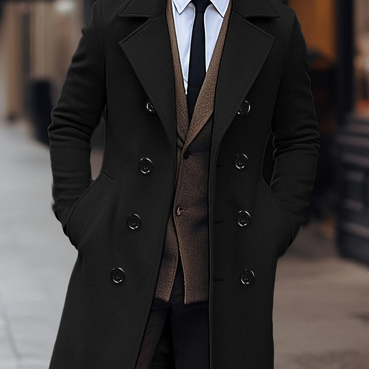 Clark | Dubbelzijdige Tailored Overcoat