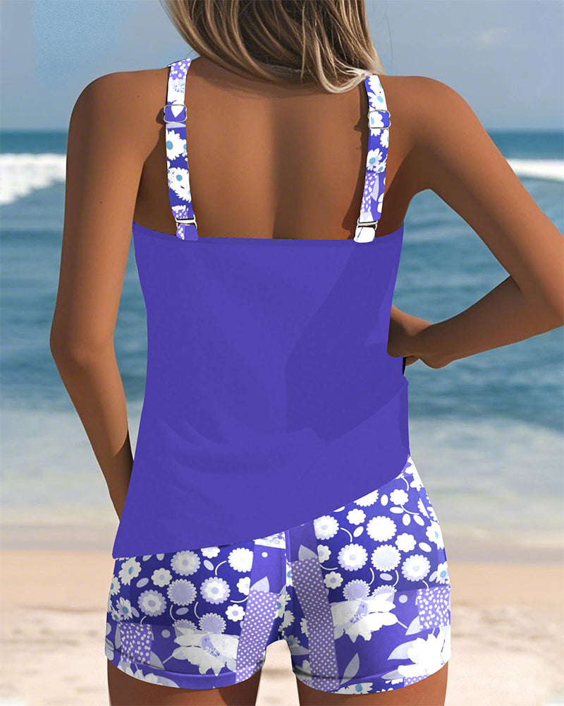Stella | Trendy Geprinte Badpak Set