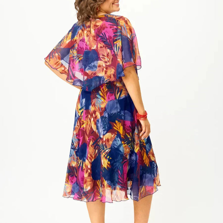 Eileen | Bloemen Midi Jurk