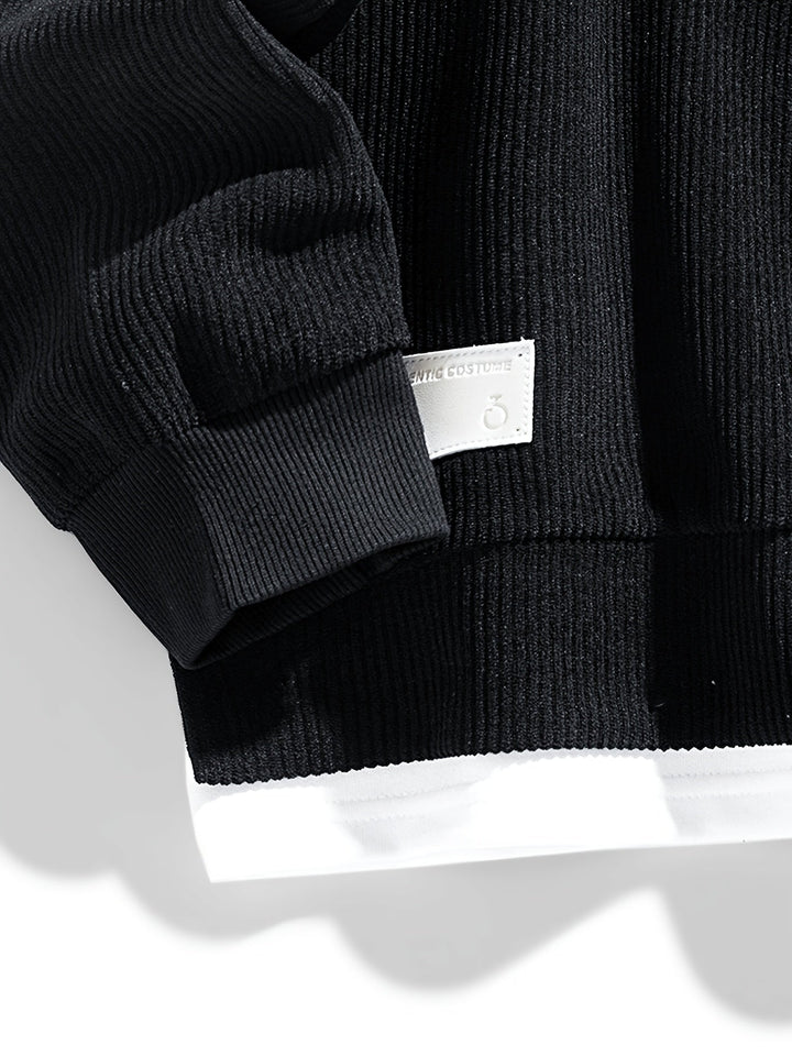 Harvey | Gelaagde Crewneck Sweatshirt