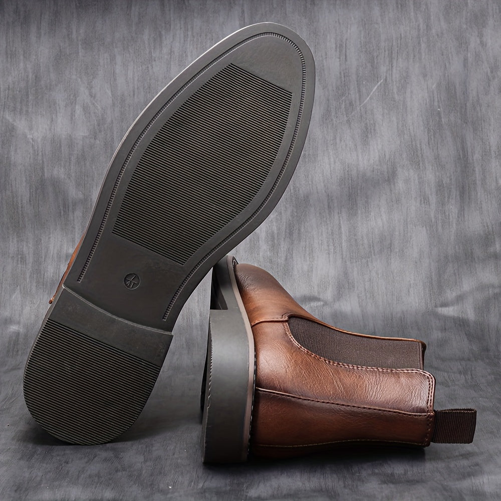 Nelson | Verfijnde Slip-On Chelsea Boots