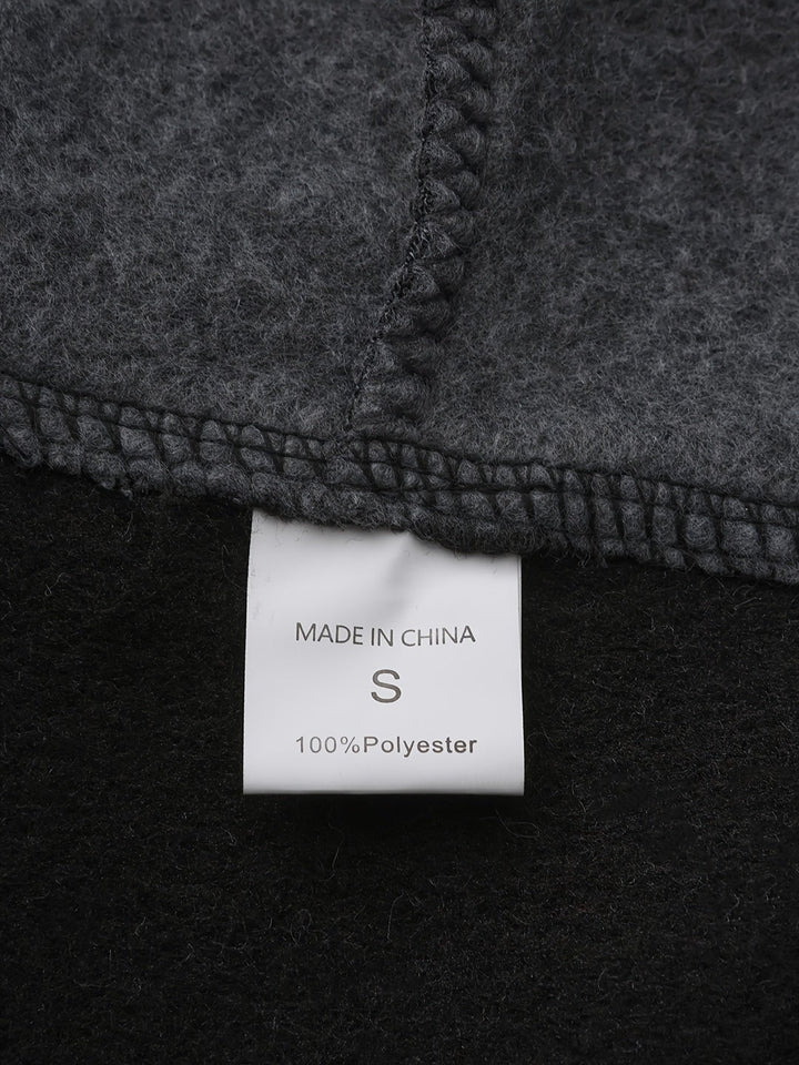 Cedric | Kleurblok Zip-Up Hoodie